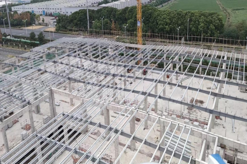 乐山潜江菲利华年产20000吨超高纯石英砂项目-钢结构工程